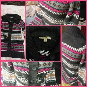 Medium cardigan with matching belt